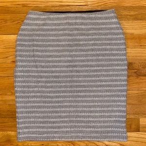 Loft Outlet Patterned Pencil Skirt